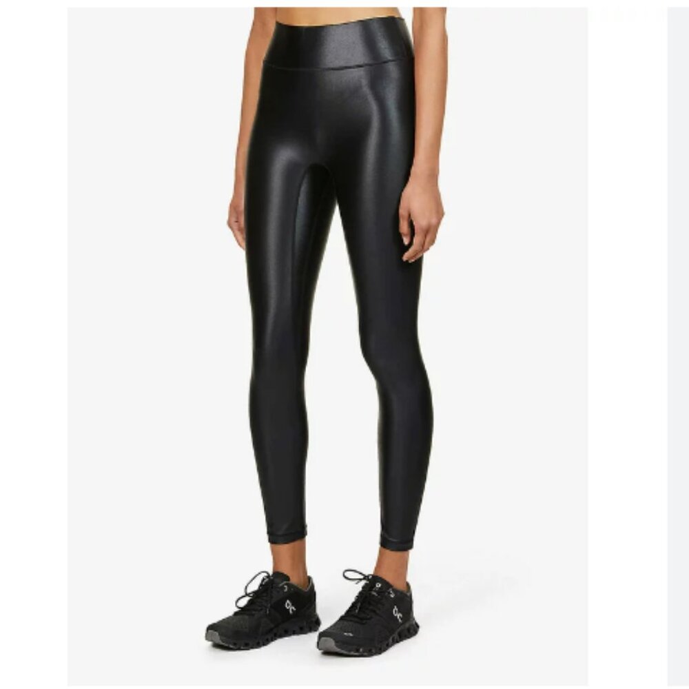 ALL ACCESS Center Stage Legging in Black Shine - M